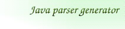 java parser generator